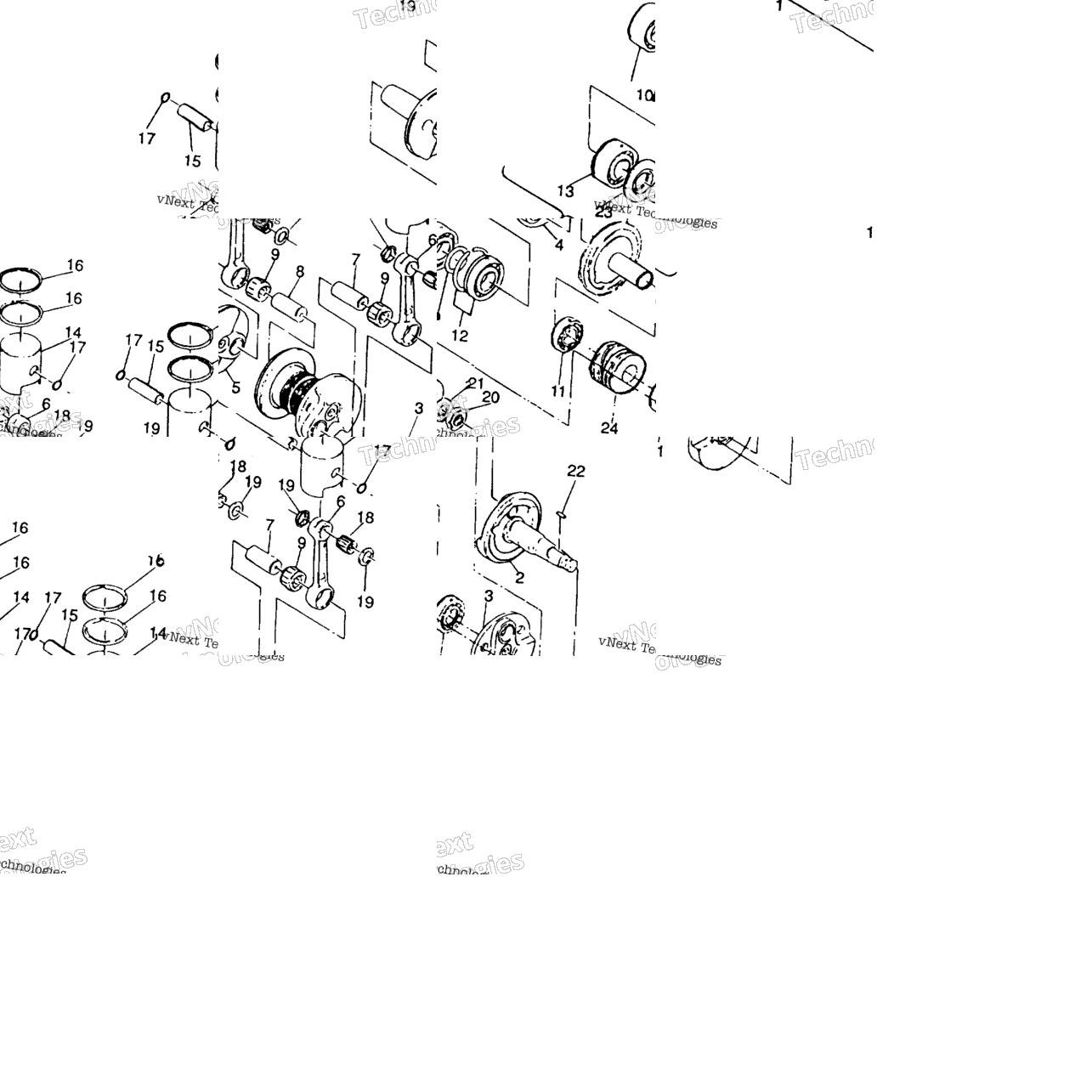 Piston & Crankshaft 650