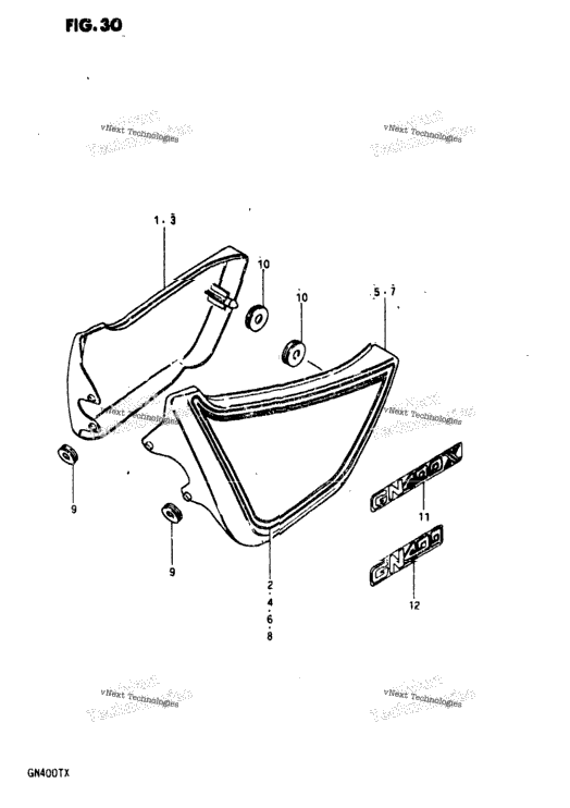 Frame Cover (Gn400t