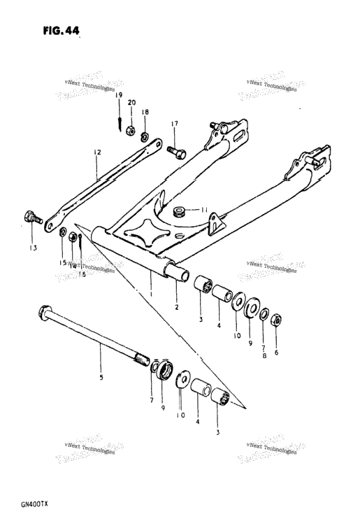 Rear Swinging Arm