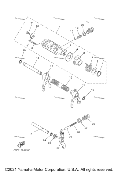 Shift Cam & Fork