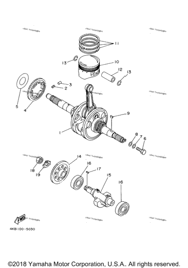 Crankshaft Piston