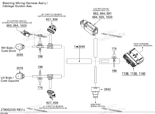 Electrical Harness , Steering