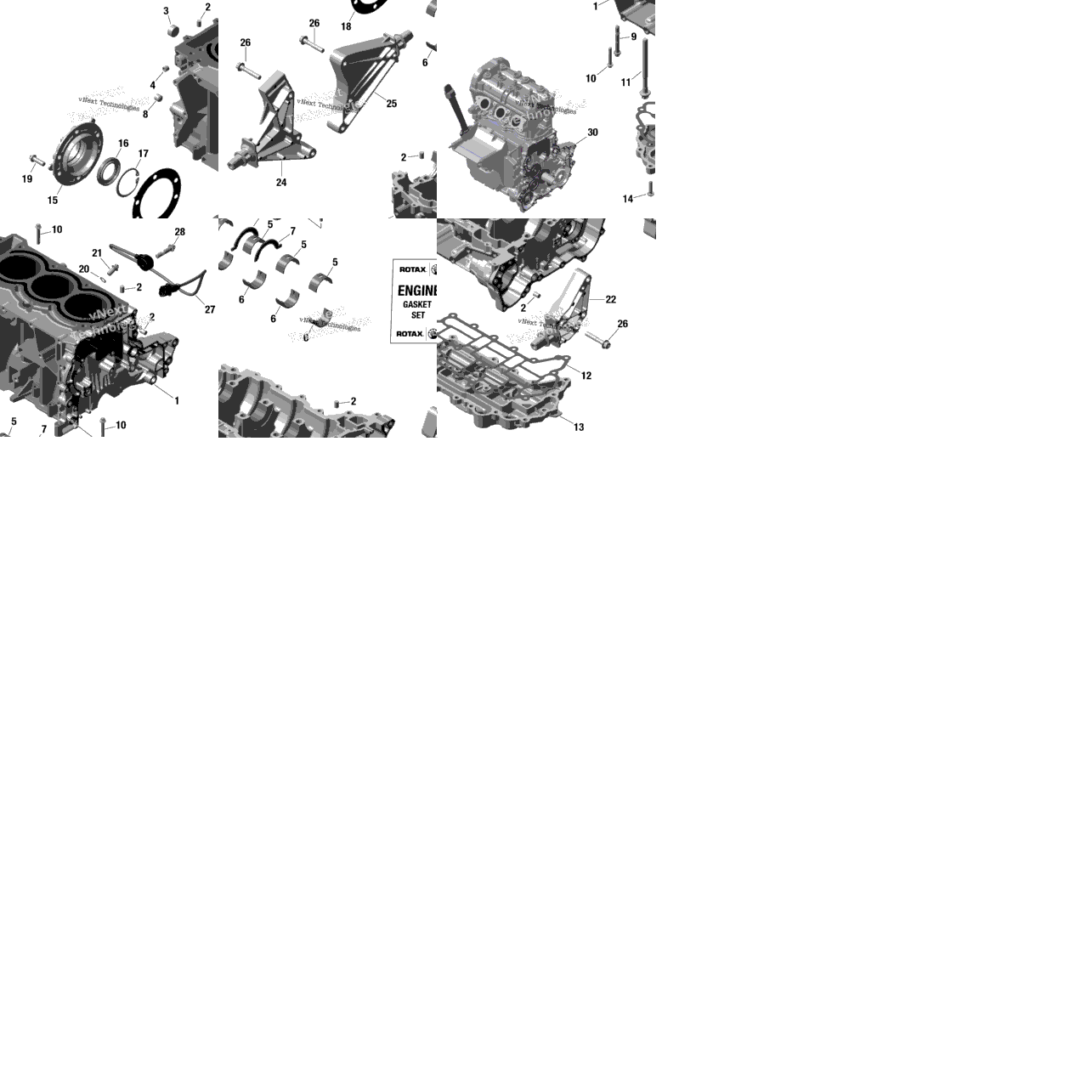 Rotax - Crankcase