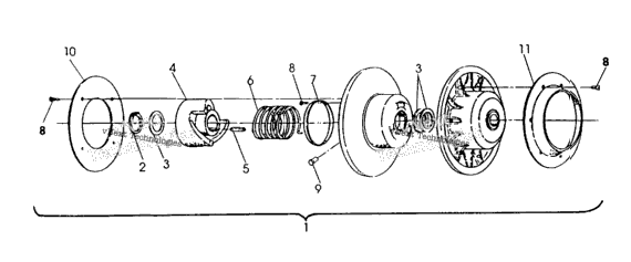 Driven Clutch 500 Xlt
