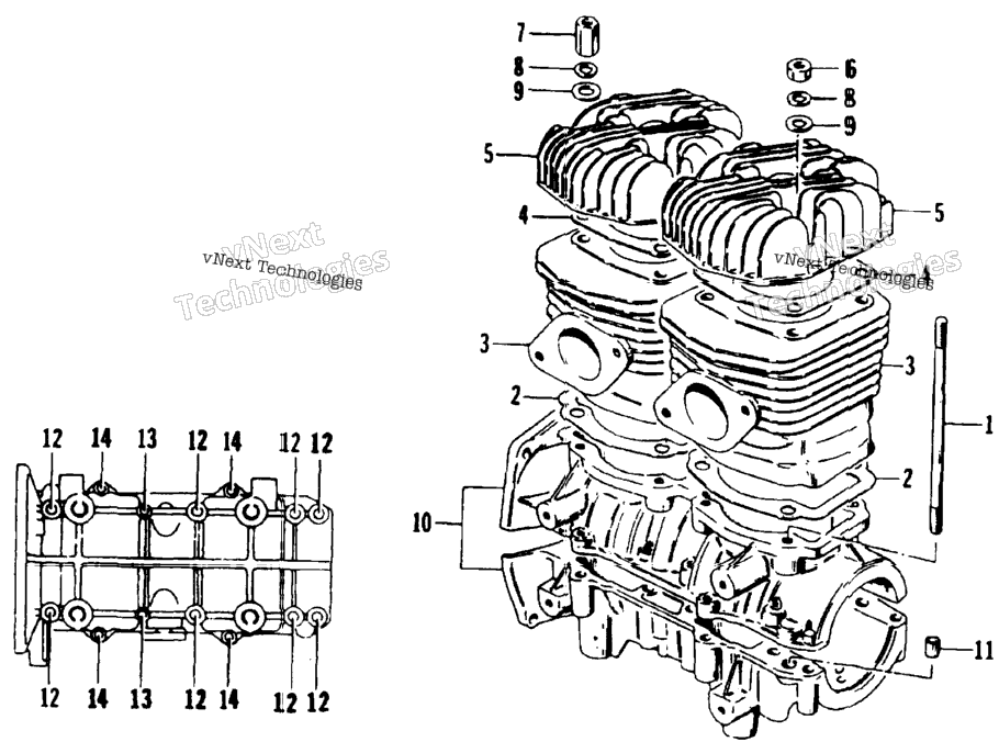 Crankcase And Cylinder