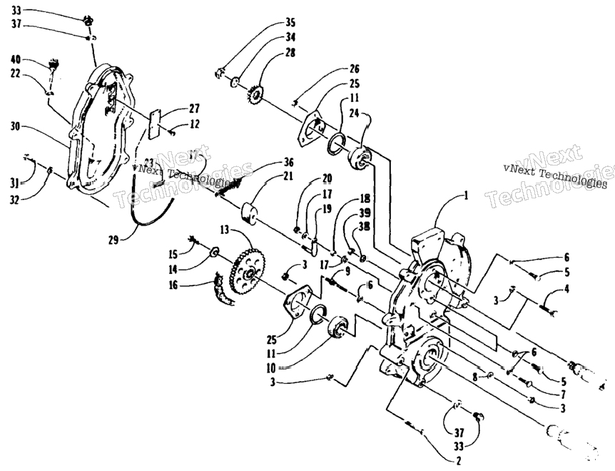 Drive/Dropcase Assembly