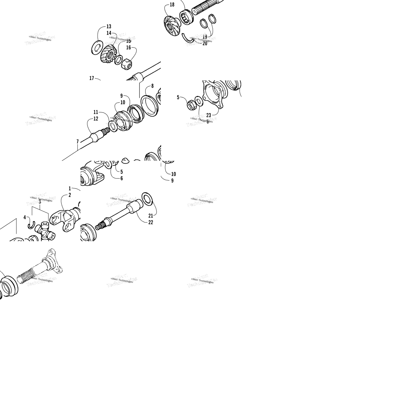 Secondary Drive Assembly