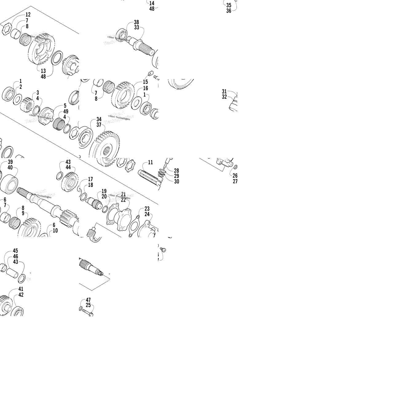 Secondary Transmission Assembly