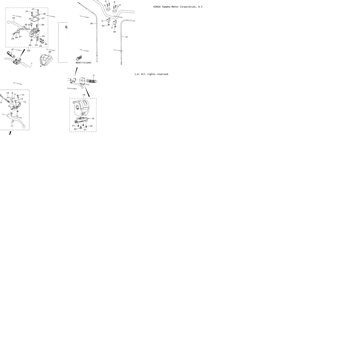 Steering Handle & Cable