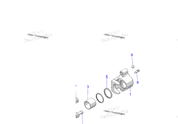 Brakes, Caliper, Rear