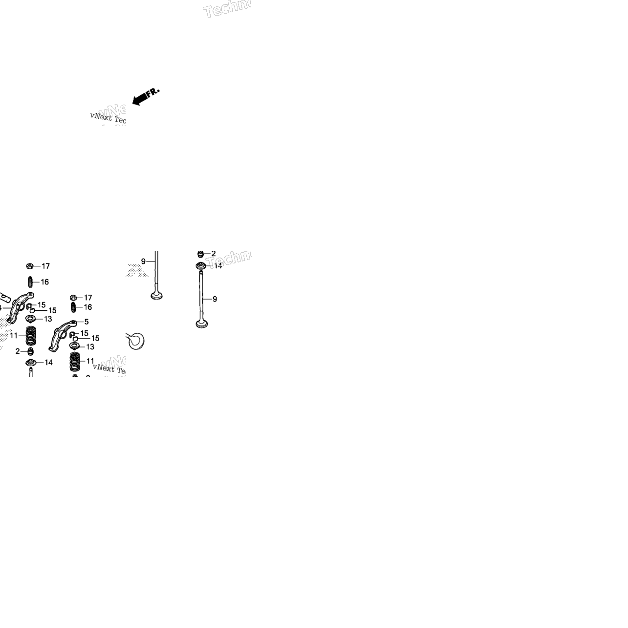 Camshaft Valve (Fr.)