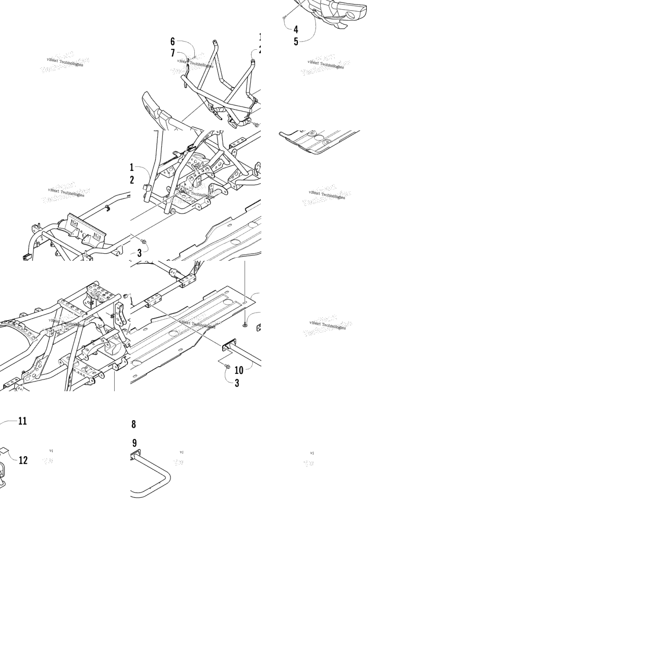 Frame And Related Parts