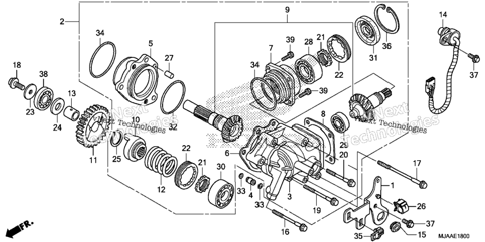 Side Gear Case