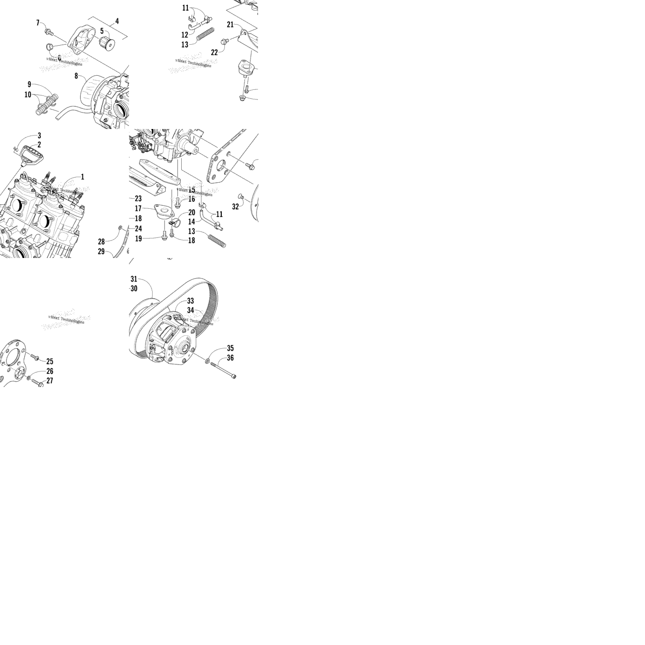 Engine And Related Parts