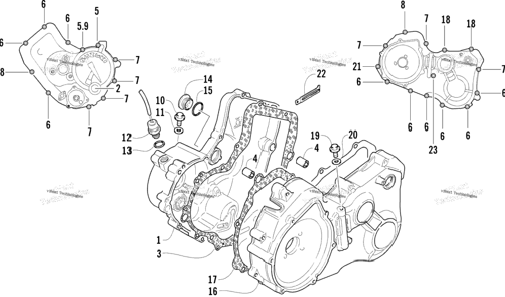 Crankcase Cover Assembly