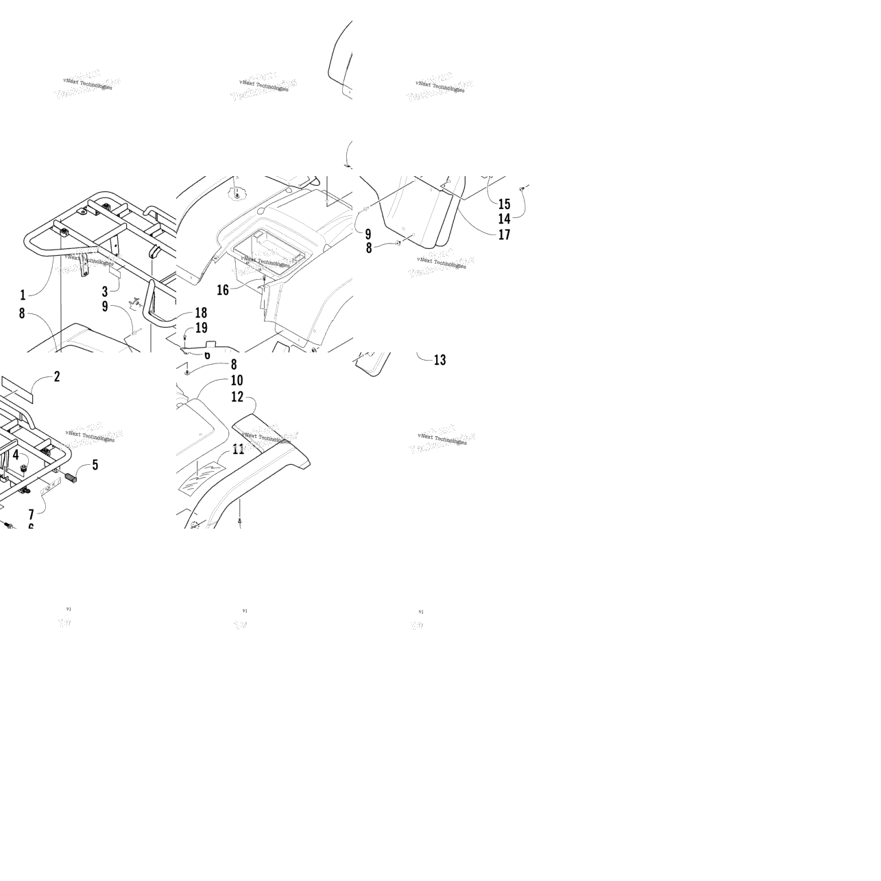 Rear Body Panel Assembly