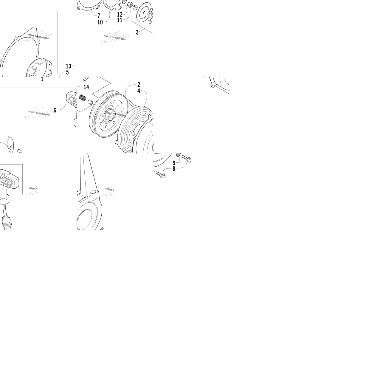 Recoil Starter Assembly