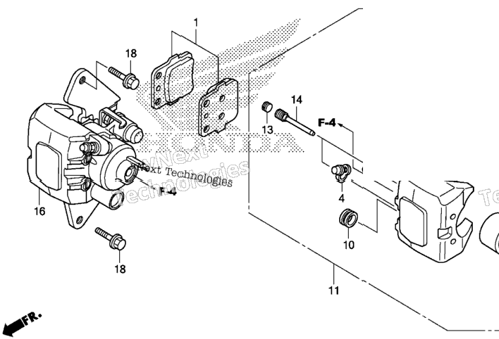 Front Brake Caliper