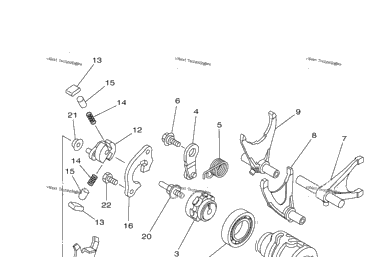 Shift Cam Fork