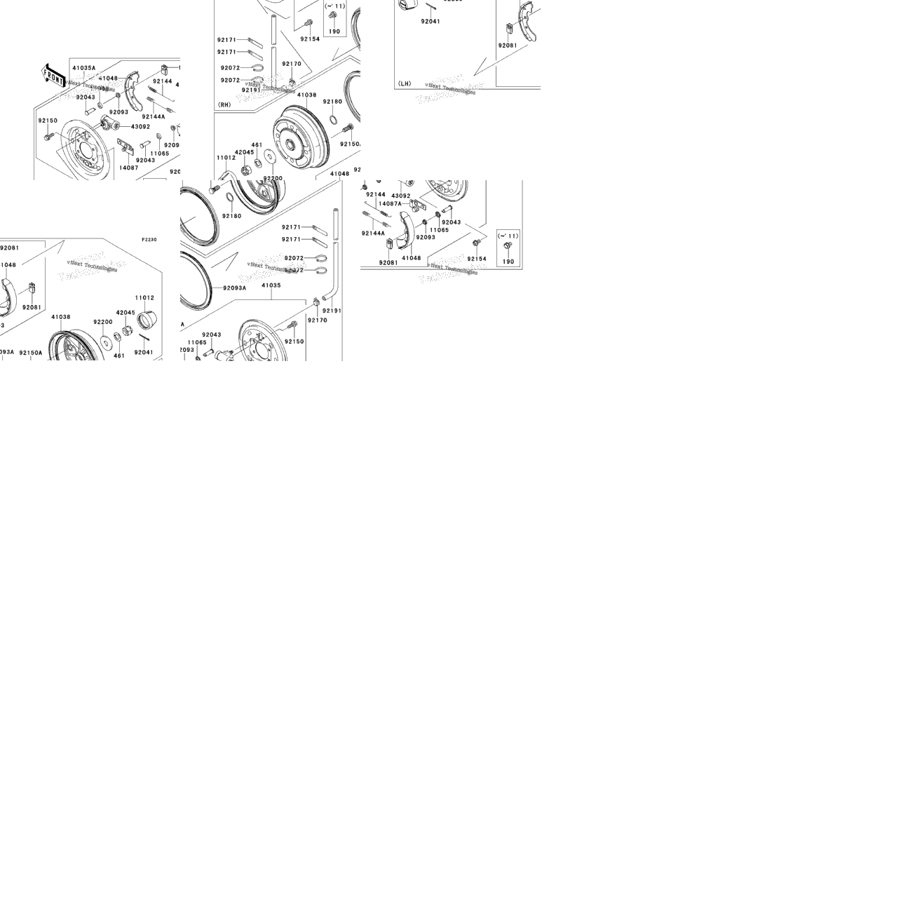 Front Hubs/Brakes