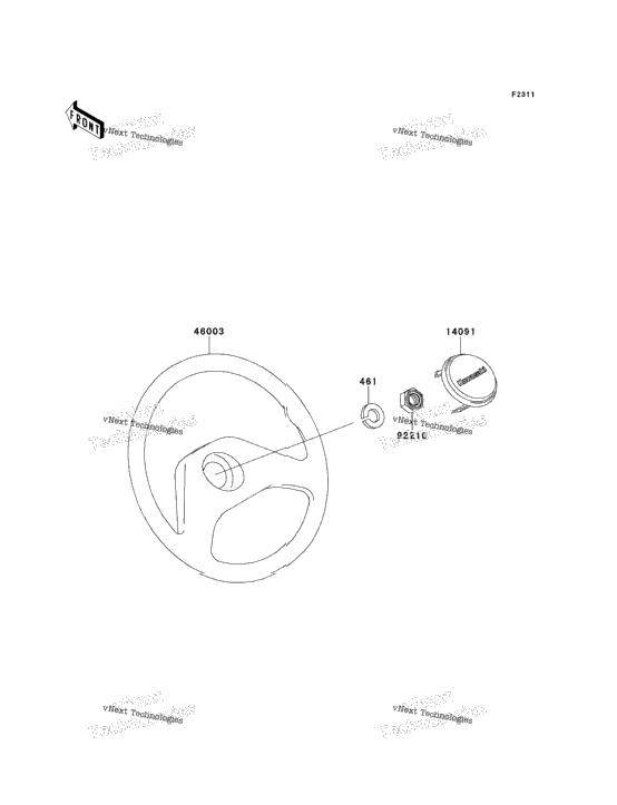 Steering Wheel (F9f-Fcf)