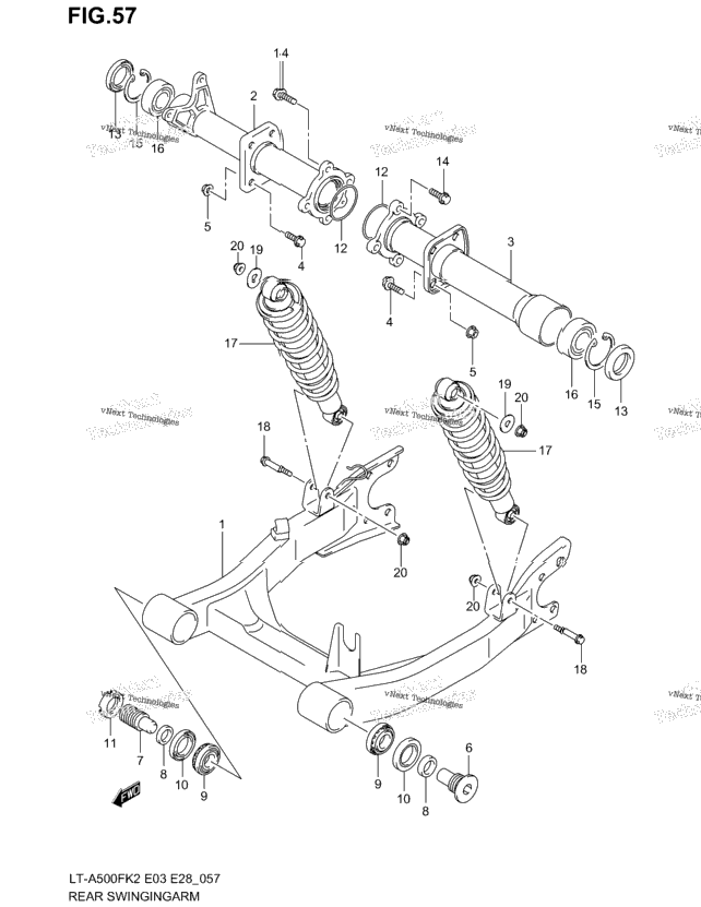 Rear Swingingarm