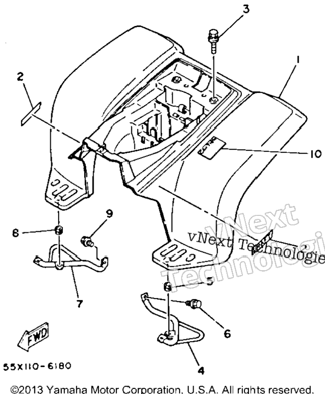 Rear Fender