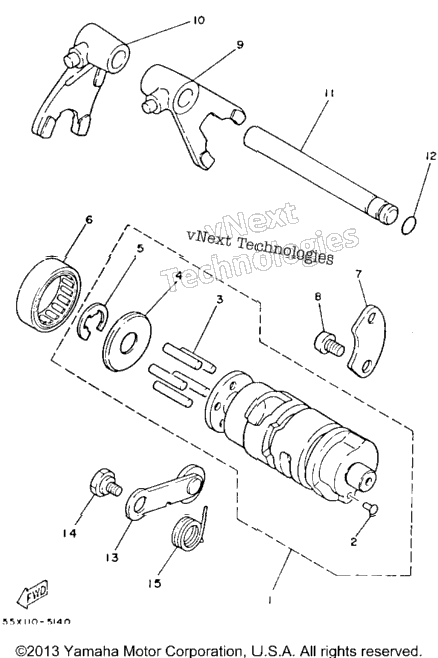 Shift Cam - Fork