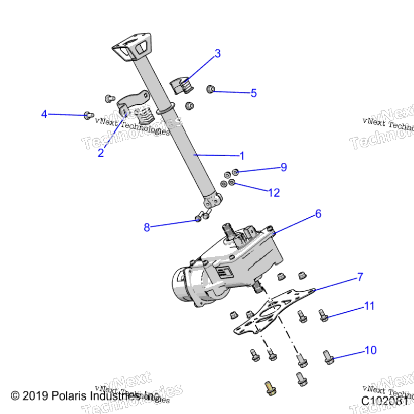 Steering, Steering Post Asm