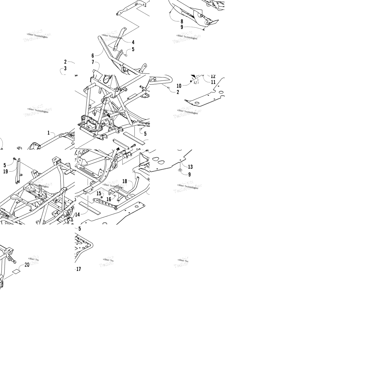 Frame And Related Parts