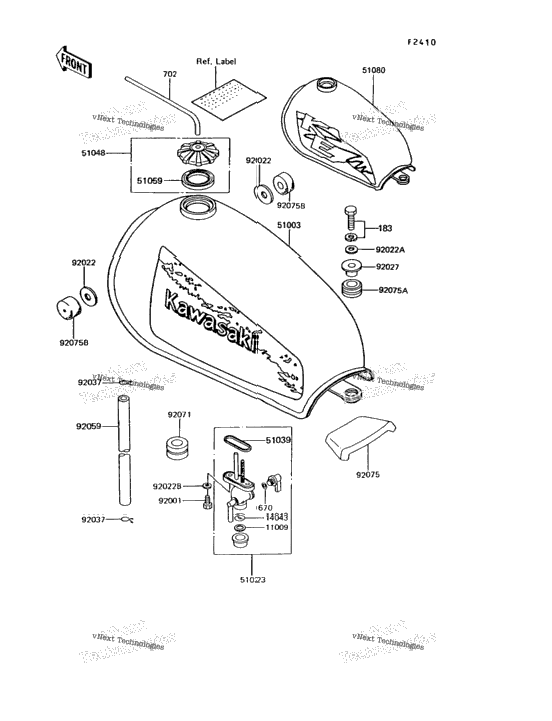Fuel Tank (Ke100-B11/B12/B13/B14)
