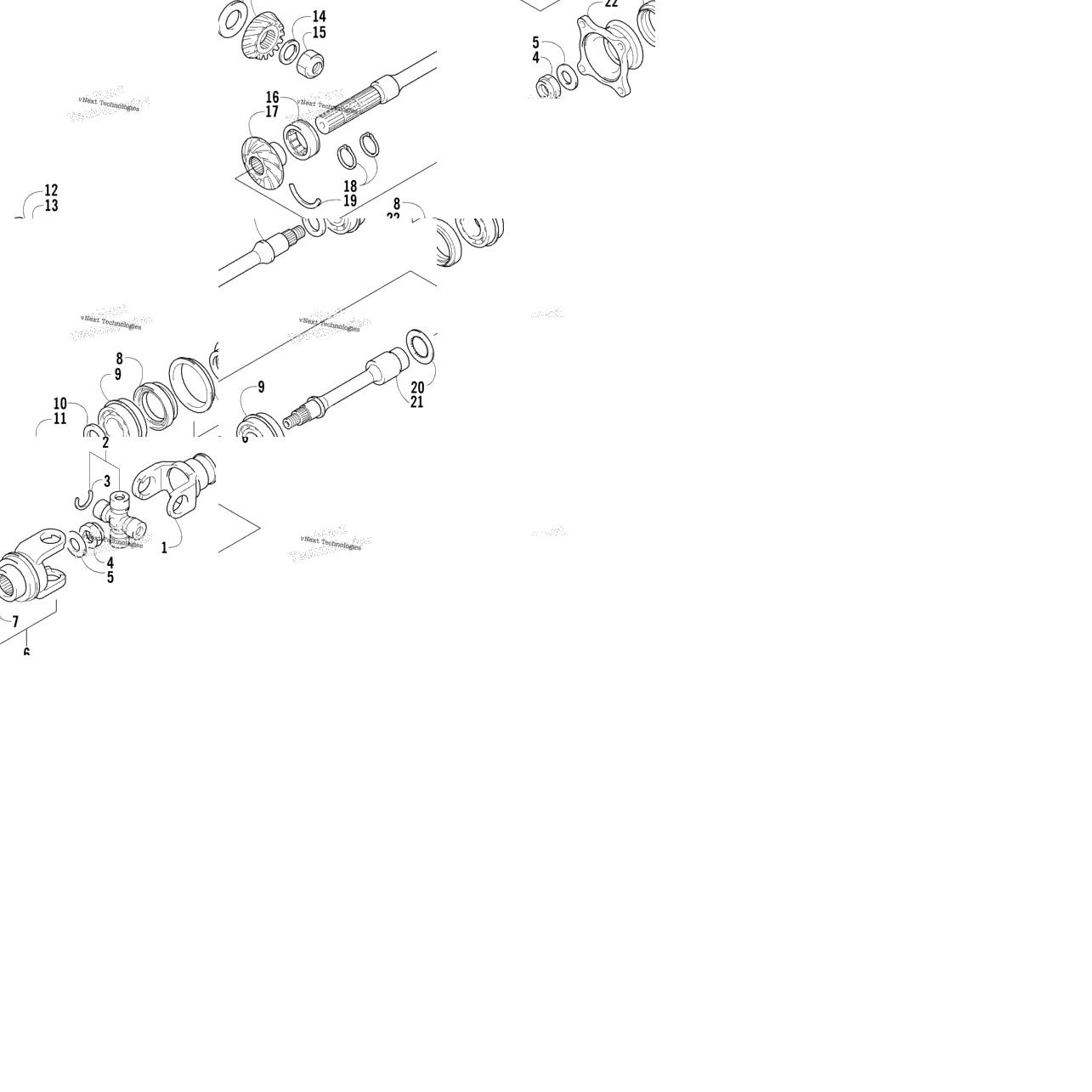 Secondary Drive Assembly