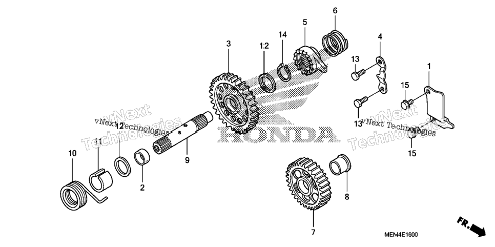 Kick Starter Spindle