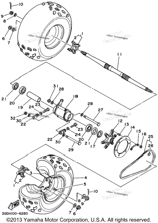 Rear Wheel