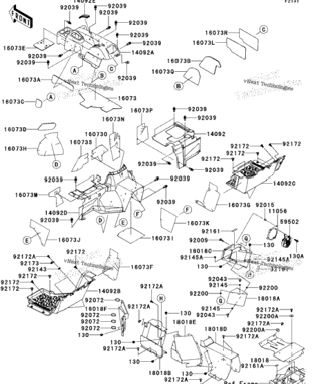 Frame Fittings(Rear)