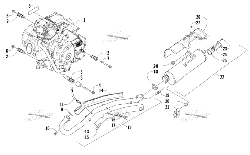 Engine And Exhaust