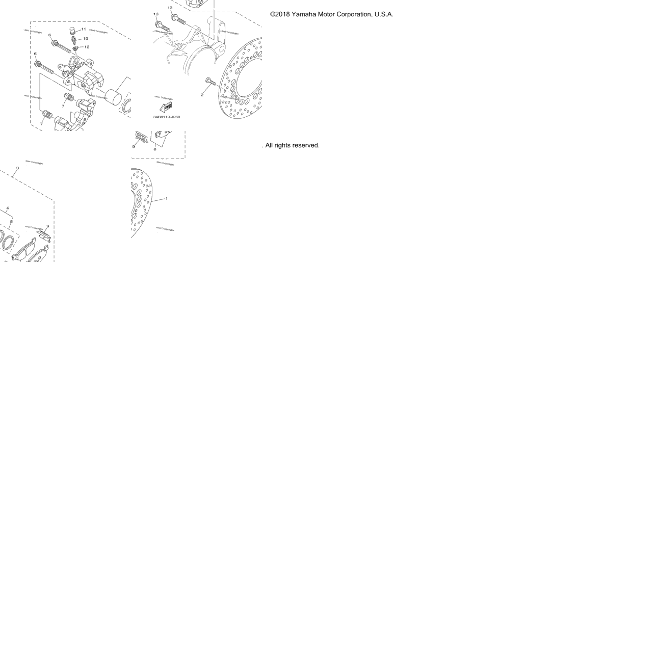 Rear Brake Caliper