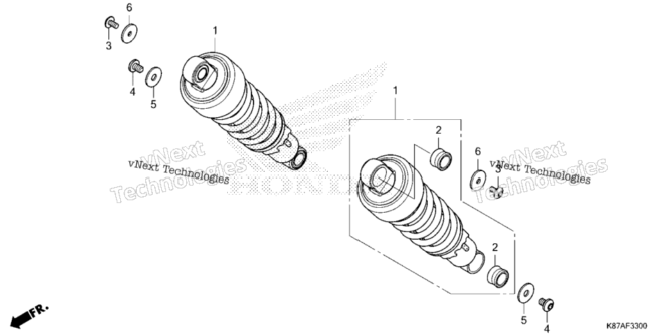 Rear Shock Absorber