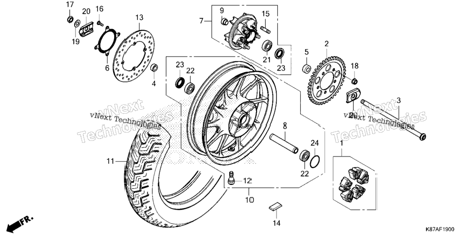 Rear Wheel