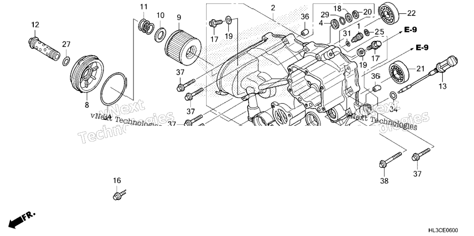 Front Crankcase Cover