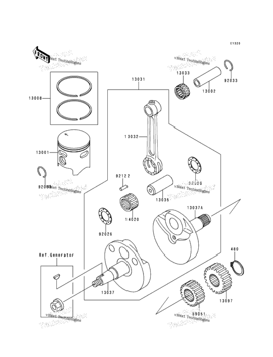Crankshaft/Piston