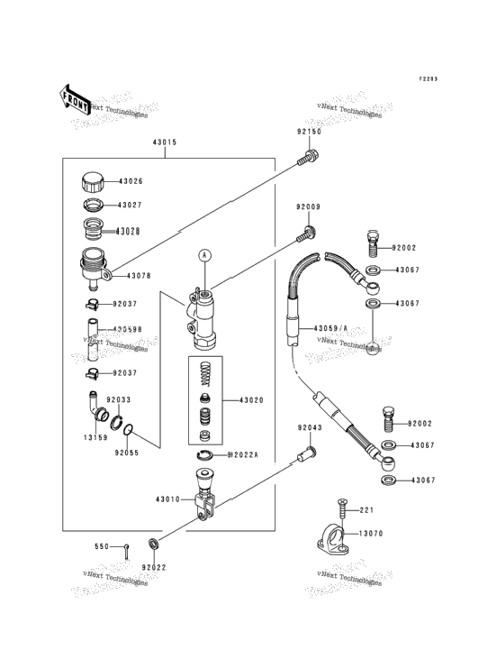 Rear Master Cylinder