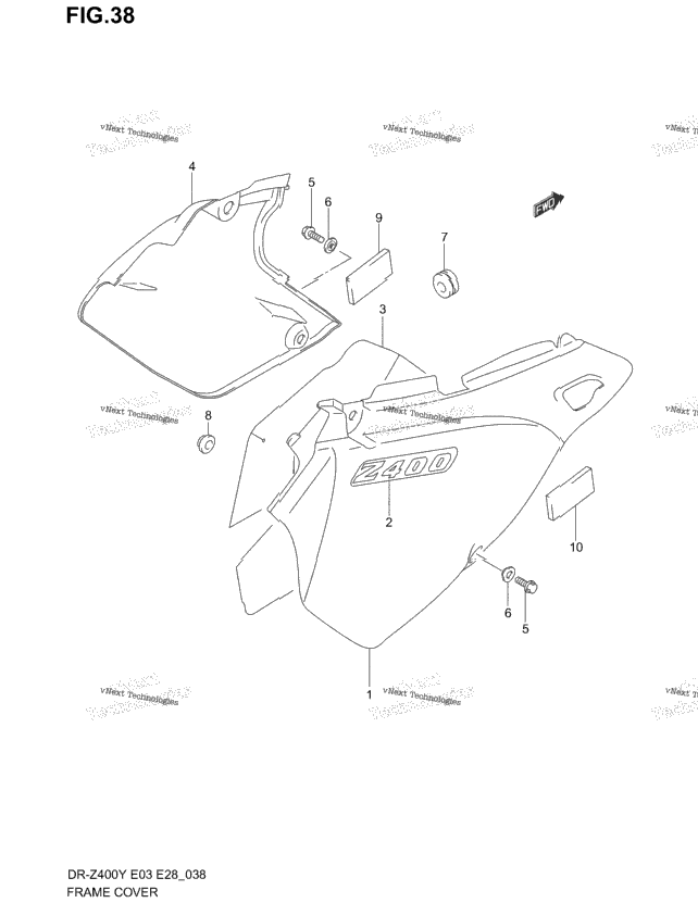 Frame Cover (Model Y/K1/K2)