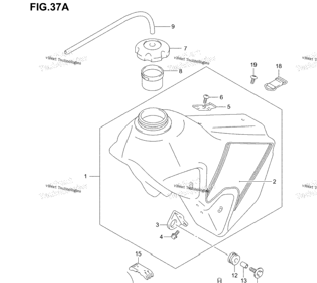 Fuel Tank (Model K1)