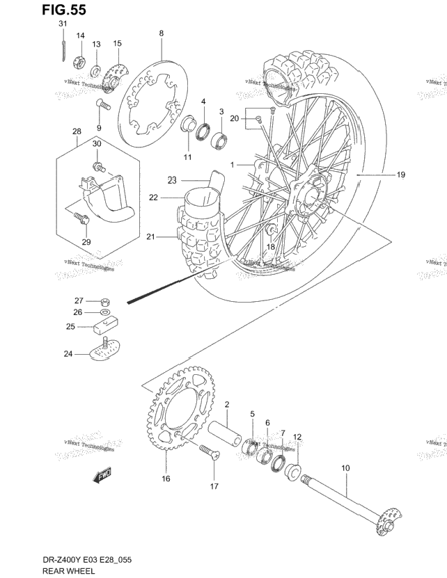 Rear Wheel