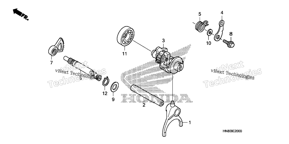 Gearshift Fork