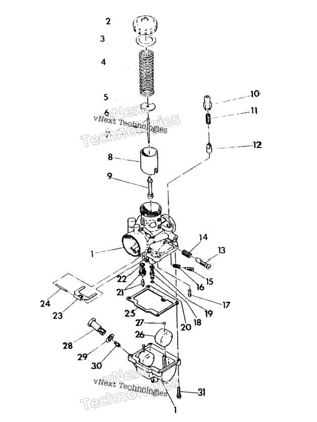 Carburetor Indy Lite Gt