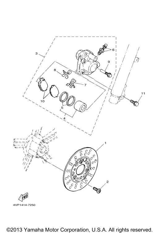 Front Brake Caliper