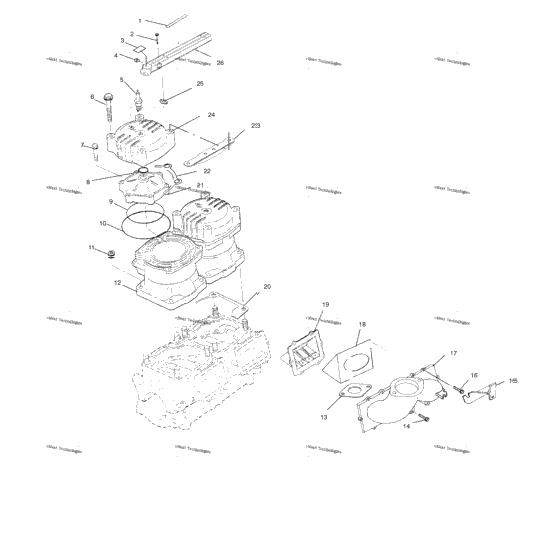 Cylinder & Manifold W015197d