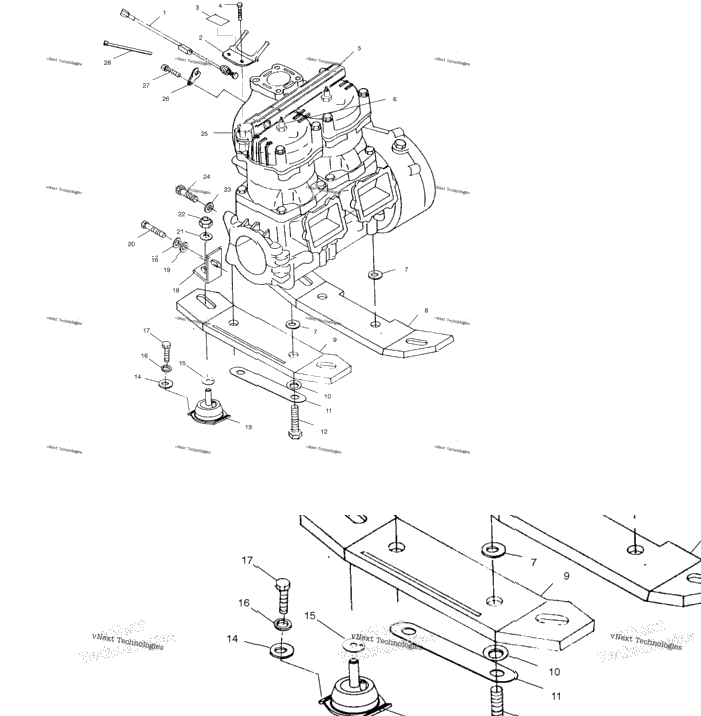 Engine Mounting W015197d